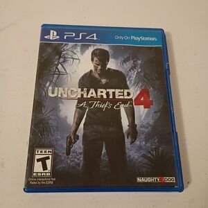 Uncharted 4: A Thief's End for PS4 - Blue Case